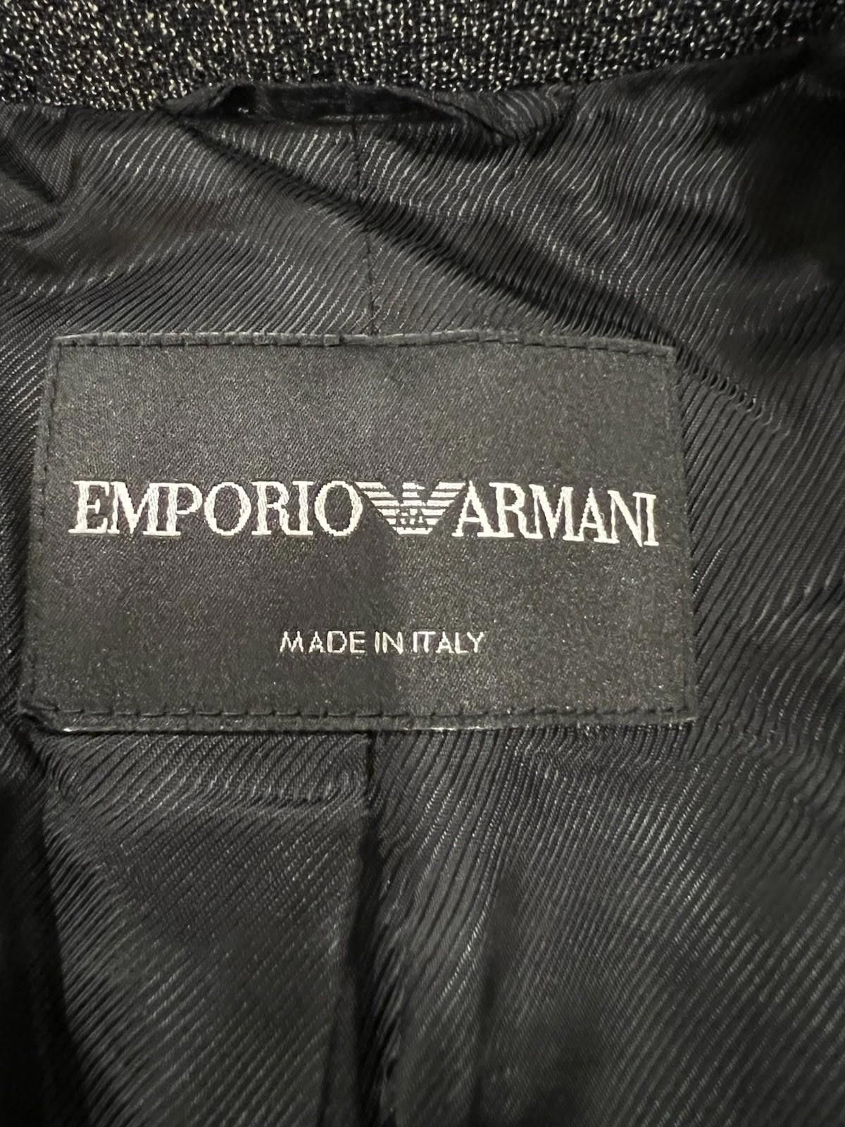 Emporio Armani Emporio Armani Womens Suit/Skirt Gray Italy Tailored 42 Size M / US 6-8 / IT 42-44 - 3 Thumbnail