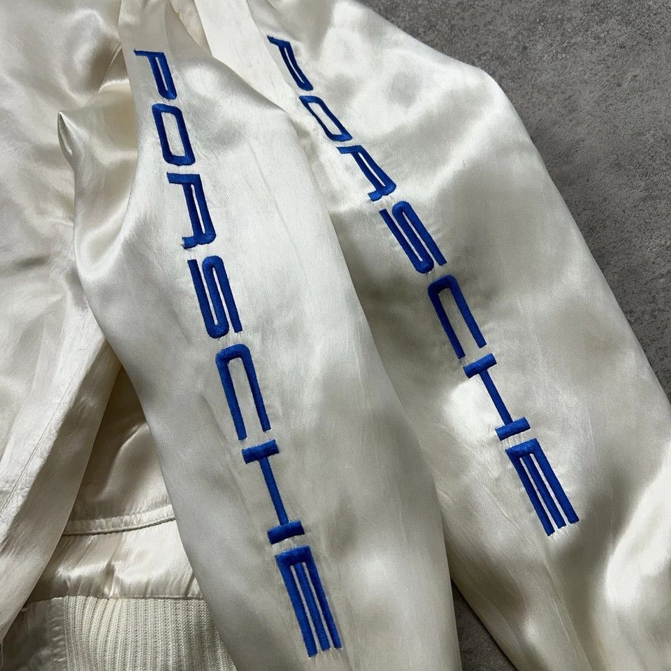 Porsche Design × Vintage PORSCHE STYLE AUTO SATIN JACKET EMBROIDERED LOGO SIZE M Size US M / EU 48-50 / 2 - 5 Thumbnail