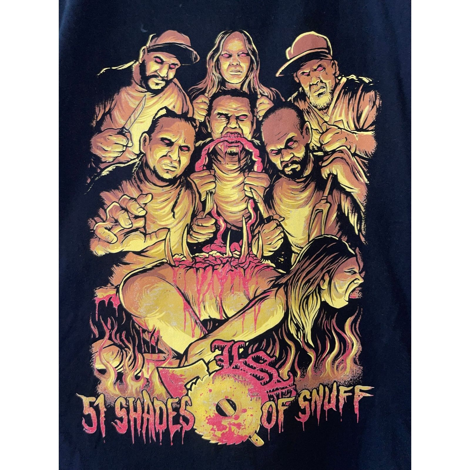 Vintage 51 Shades Of Snuff Shirt JP Tha Hustler Insane Poetry Tee 3X Size US XXL / EU 58 / 5 - 5 Thumbnail
