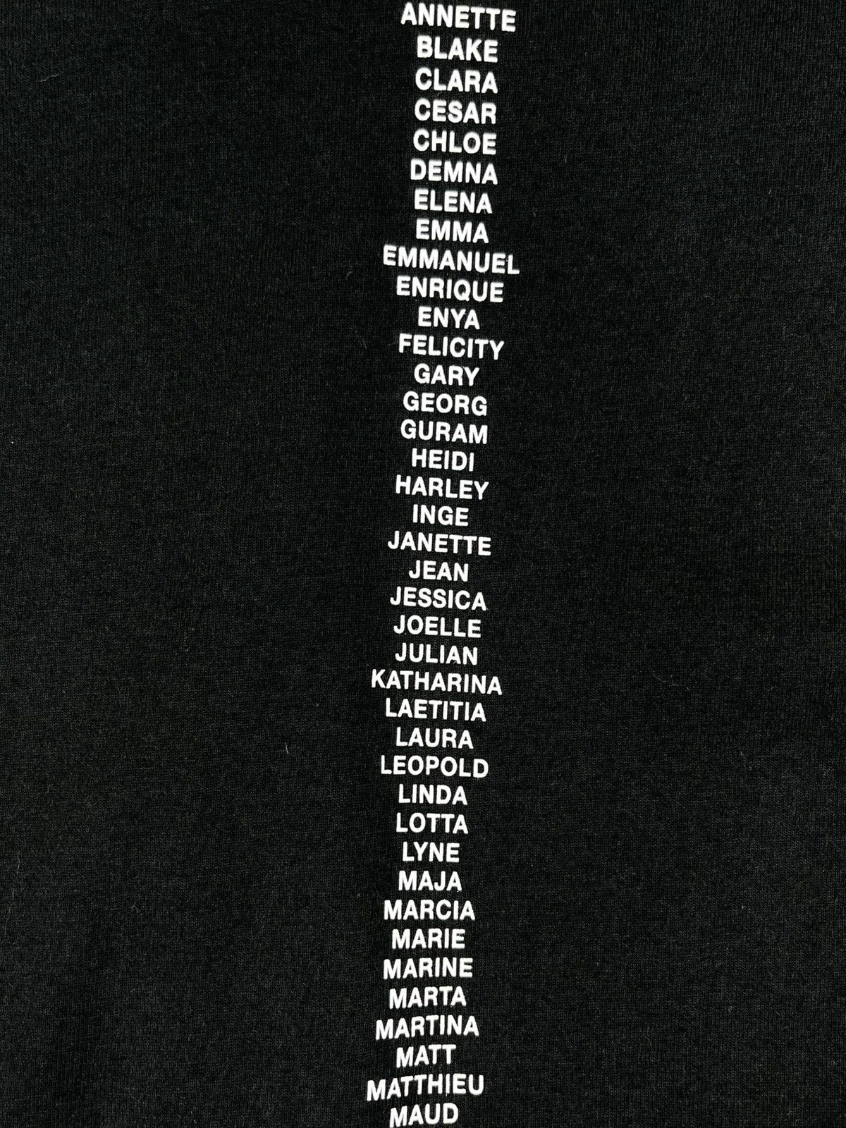 Vetements SS17 Vetements Hanes Staff Tour Hoodie Black Size US M / EU 48-50 / 2 - 5 Thumbnail