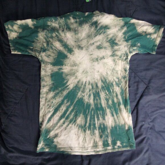 Fruit Of The Loom Vintage Oregon Ducks Rose Bowl 1995 Reverse Tie Dye T-Shirt Size US M / EU 48-50 / 2 - 6 Thumbnail