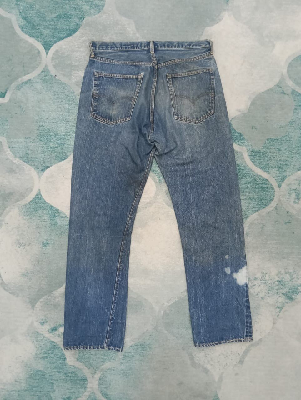 Levi's Vintage Clothing × Vintage Vintage Levis 50’s Made in Usa Jeans Size US 36 / EU 52 - 3 Thumbnail