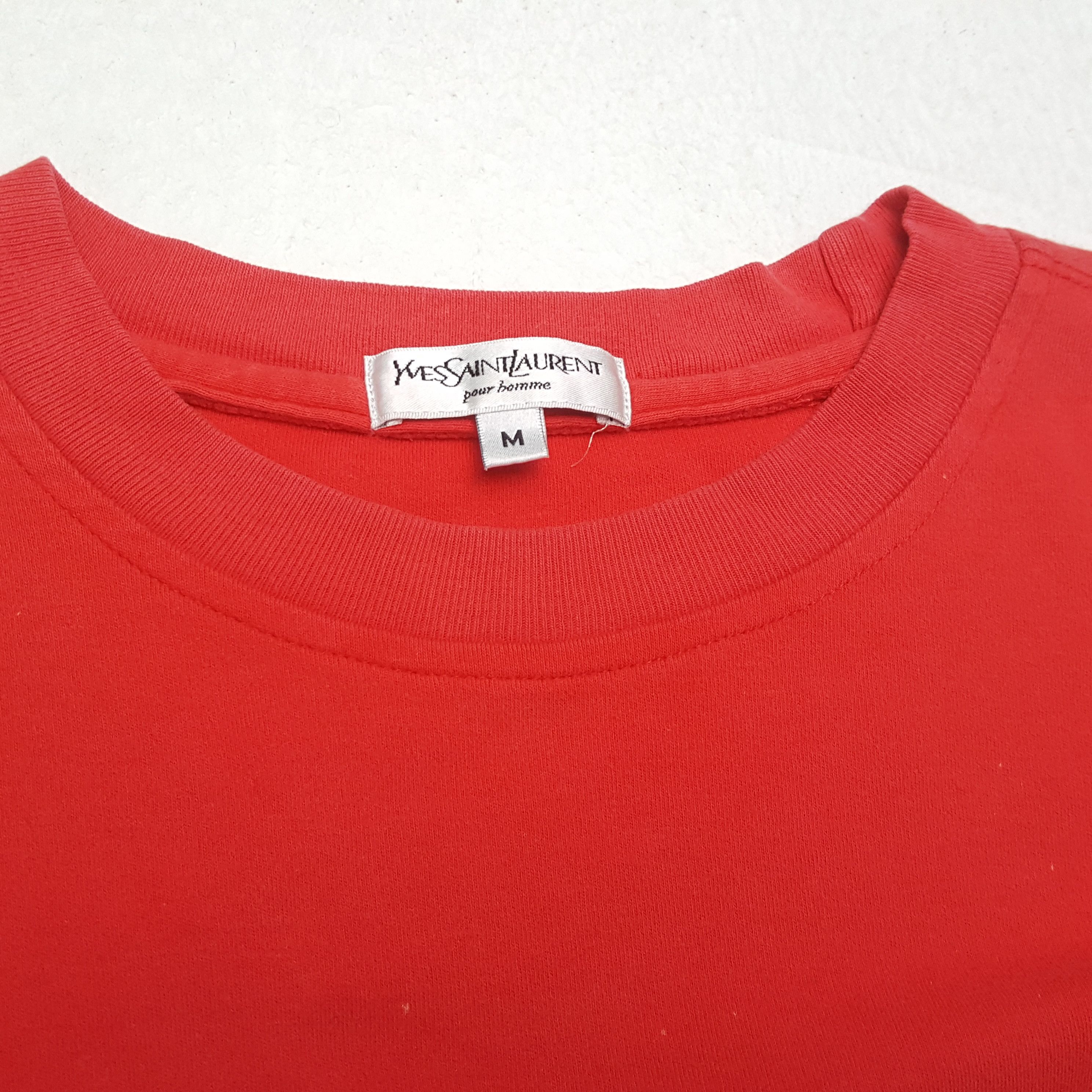 Vintage × Yves Saint Laurent Vintage YVES SAINT LAURENT Italian Fashion Brand T-Shirst Size US L / EU 52-54 / 3 - 9 Thumbnail