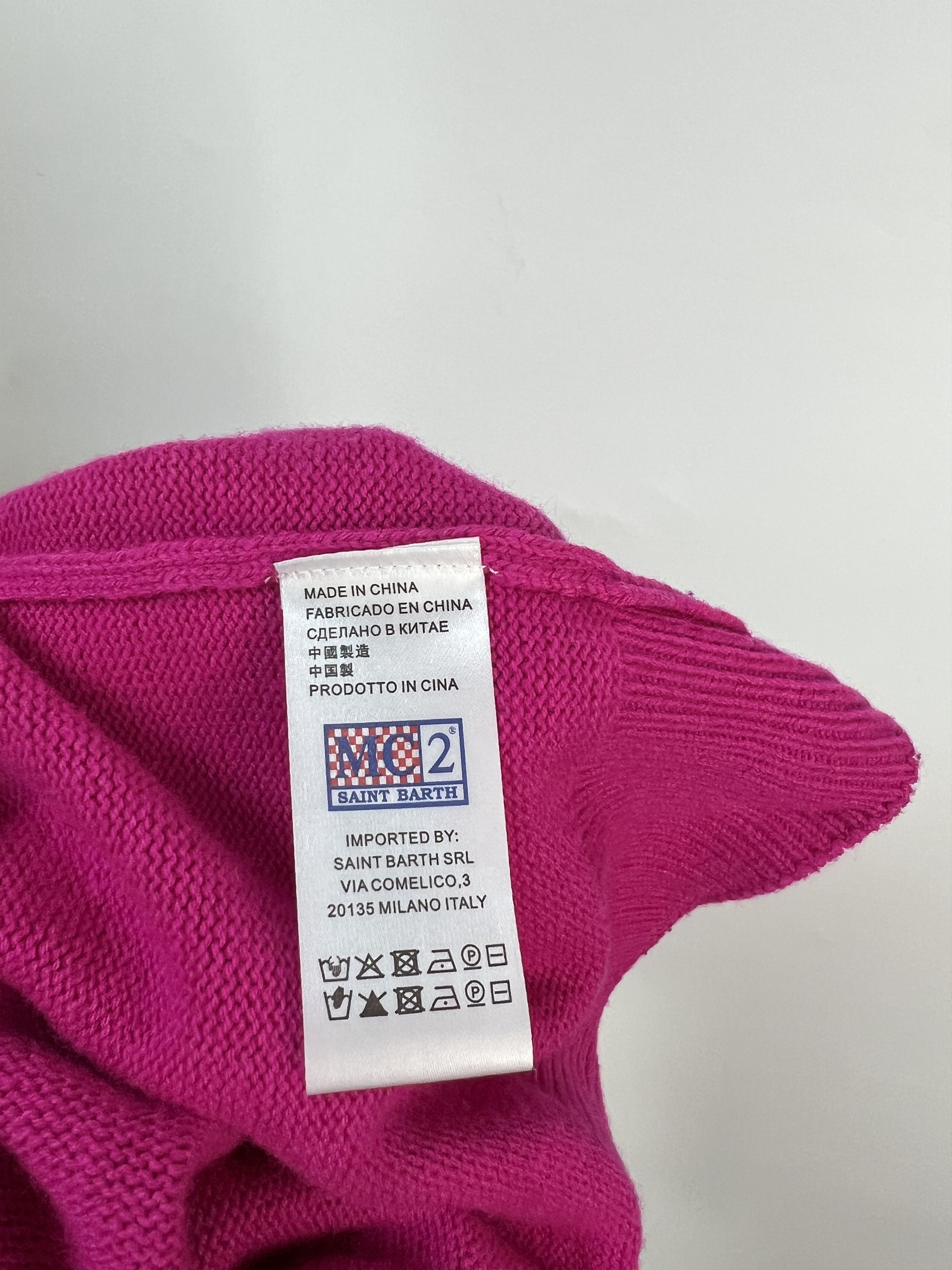 MC2 Saint Barth MC2 Saint Barth Wool Cashmere Crew Neck Sweater Embroider Size M / US 6-8 / IT 42-44 - 19 Thumbnail