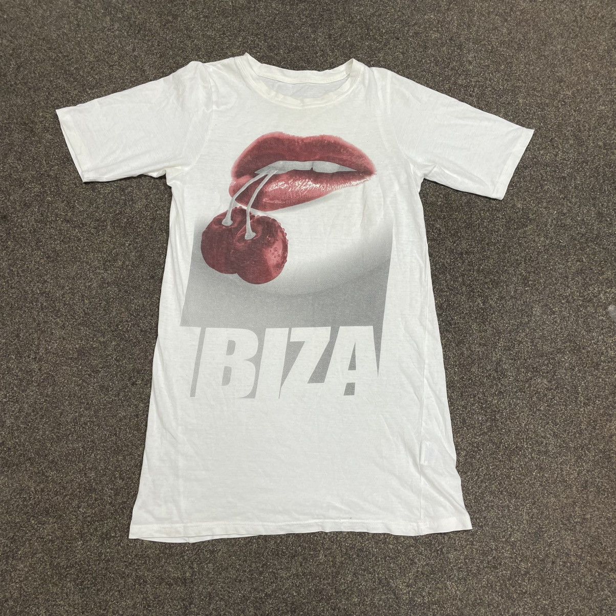 Vintage Vintage Y2K Graphic Tee Ibiza Club Rave Aesthetic Small Boxy Size US S / EU 44-46 / 1 - 1 Thumbnail