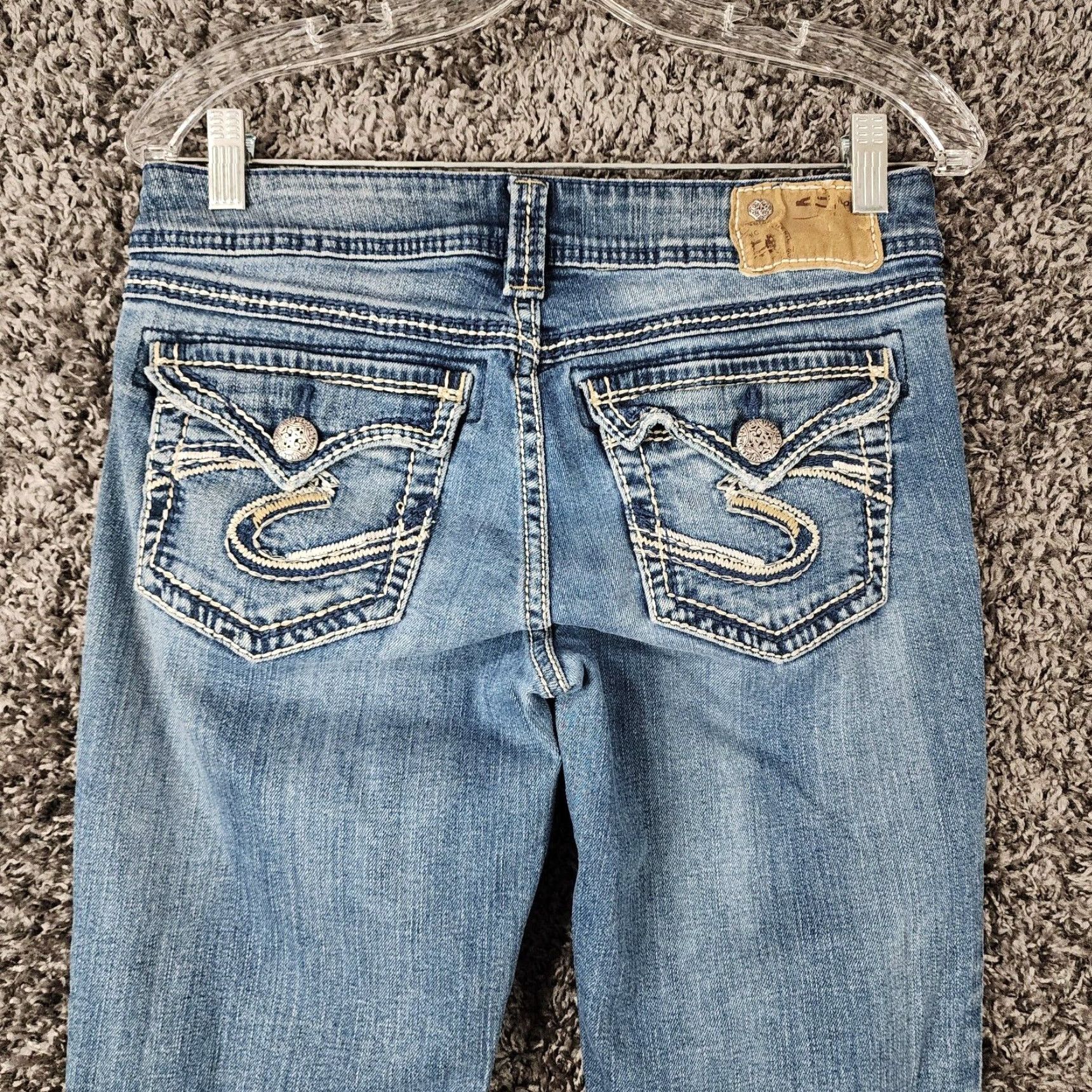 Silver Jeans Co. Silver Jeans Jeans Women 28 Blue Bootcut Denim Womens Size 28" / US 6 / IT 42 - 8 Thumbnail