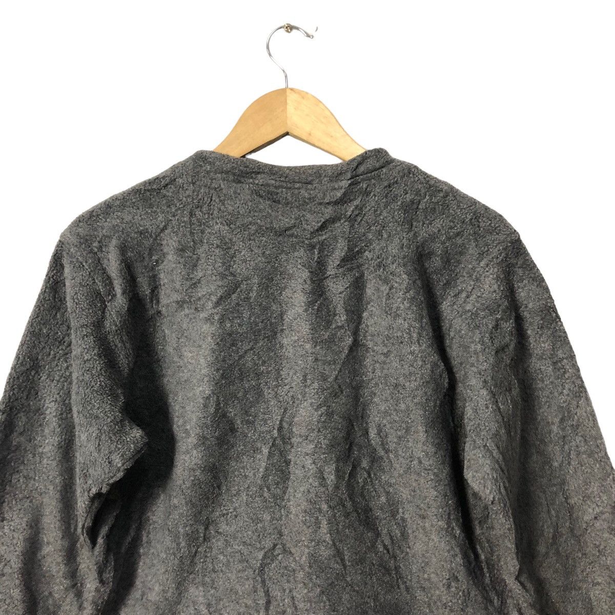 Lands' End Vintage 90s Lands End Half Button Fleece Sweater Size M / US 6-8 / IT 42-44 - 8 Thumbnail