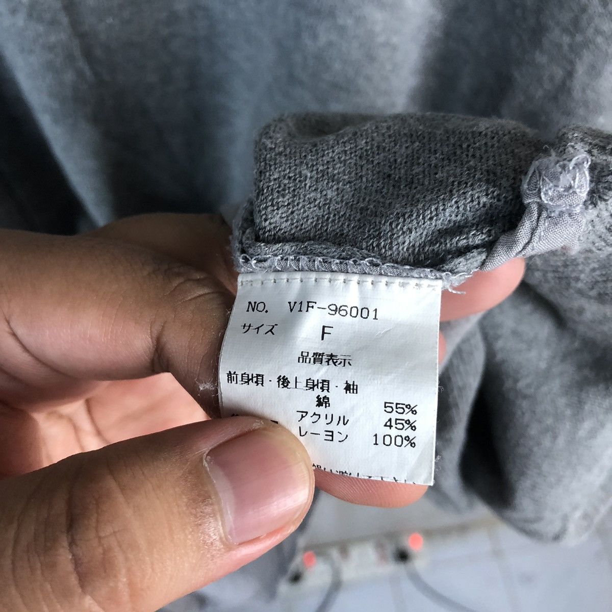 Homespun Knitwear DL 3 Trois Gray Knitwear #C728 Size XL / US 12-14 / IT 48-50 - 11 Thumbnail