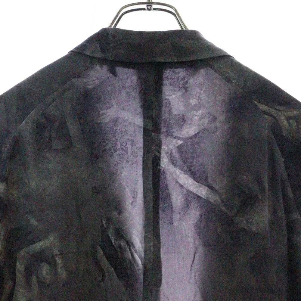 Yohji Yamamoto YOHJI YAMAMOTO POUR HOMME/24SS SHAWL HELL PRINT DRESS Size US L / EU 52-54 / 3 - 4 Thumbnail