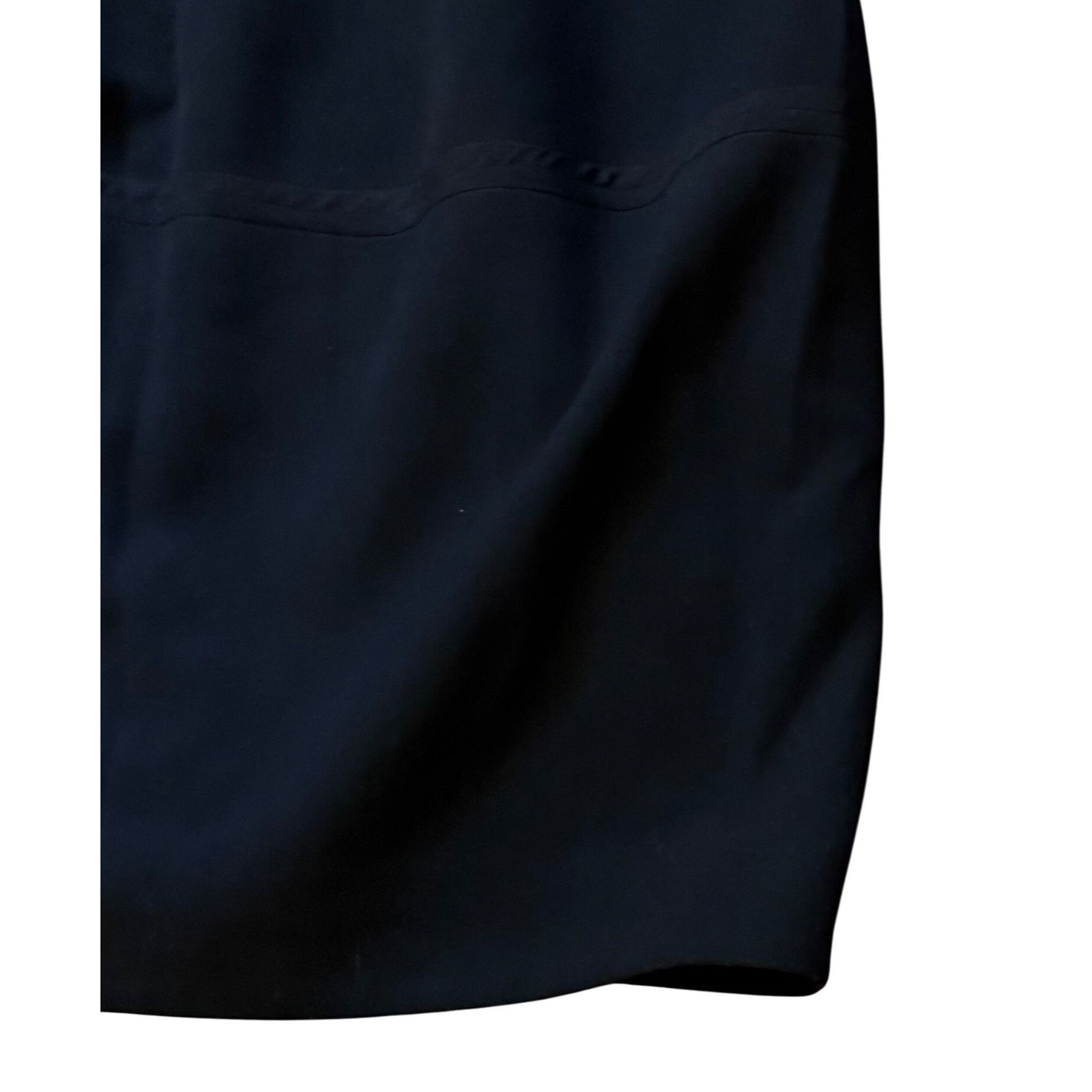Halston Heritage $325 Halston Heritage 4 Stretch Knit Midi Dress Mock Neck Sl Size S / US 4 / IT 40 - 5 Thumbnail