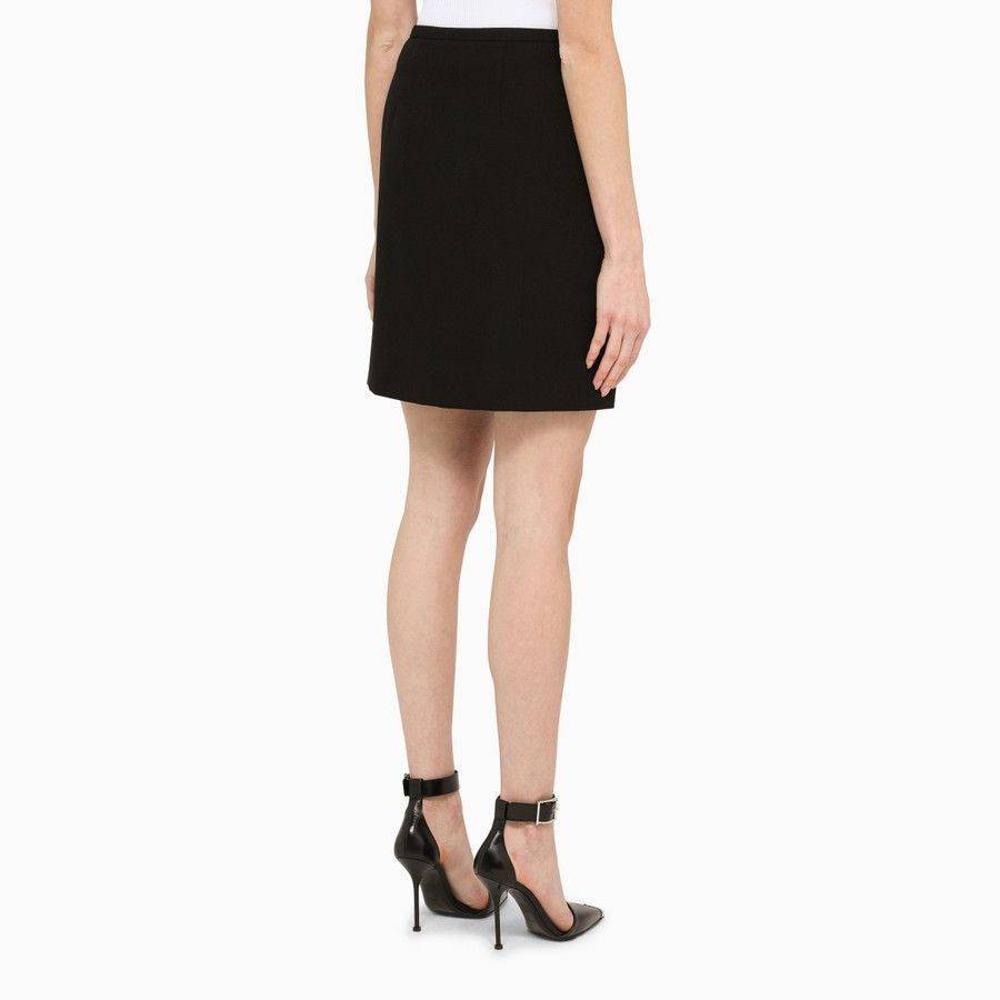 Givenchy o1d2blof0824 Skirt in Black Size 27" / US 4 / IT 40 - 4 Thumbnail