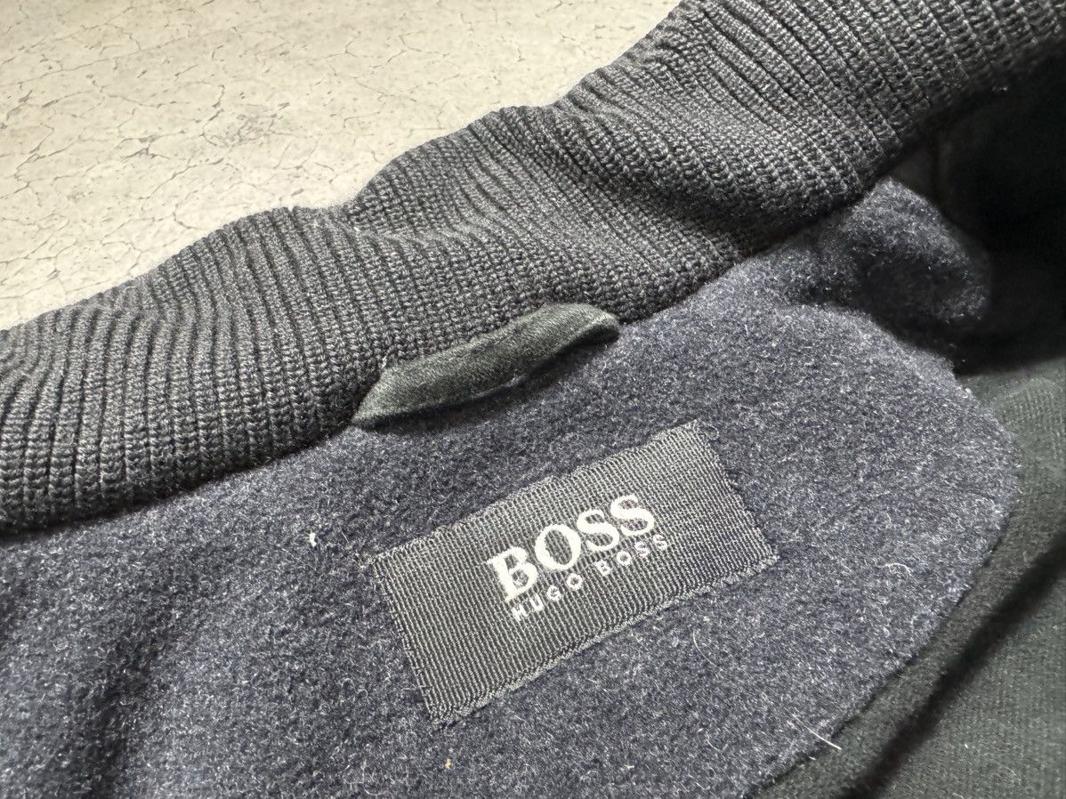 Hugo Boss Hugo Boss Wool Coat Jacket Black Vintage Size US XL / EU 56 / 4 - 10 Thumbnail