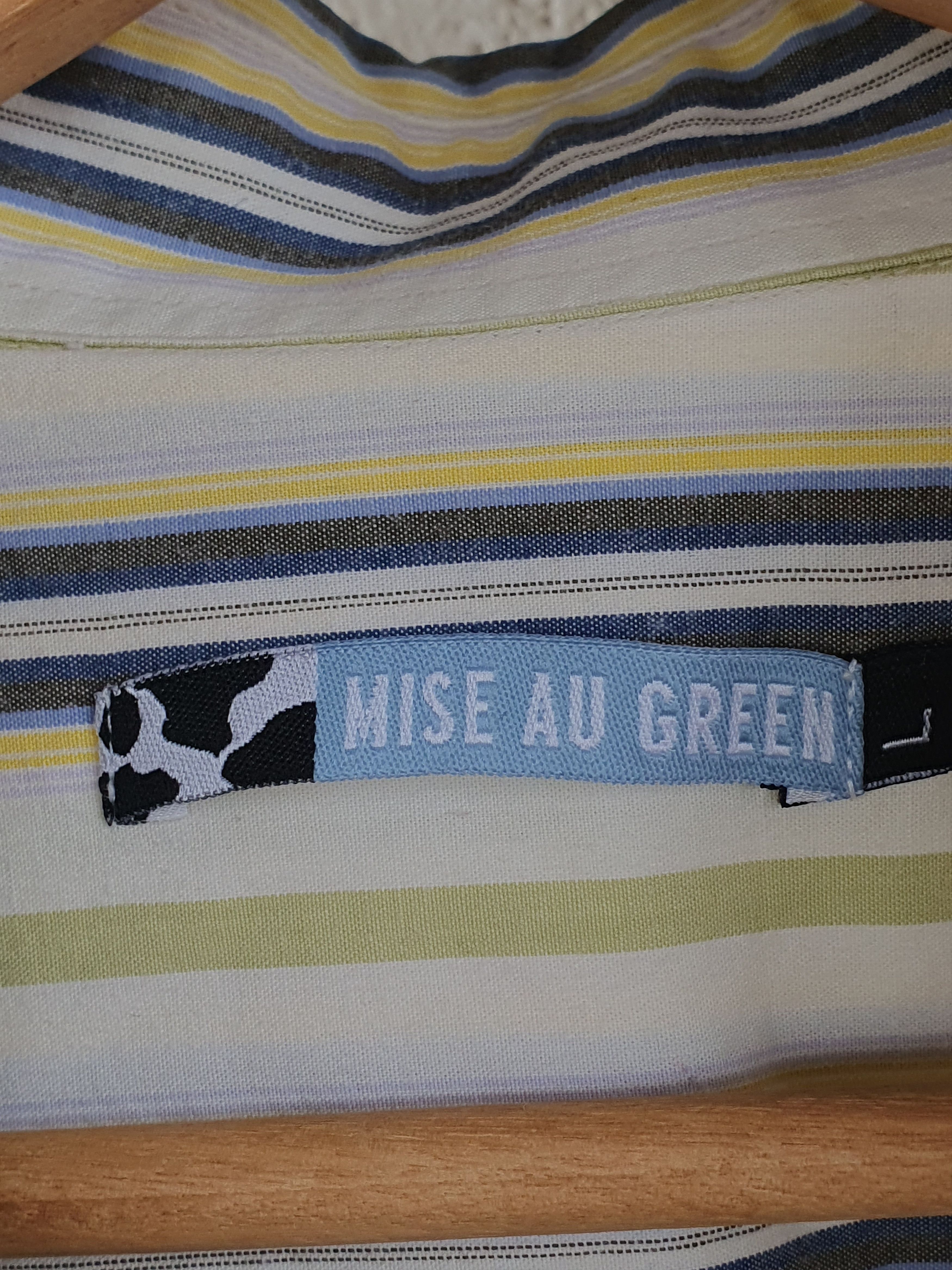 Other Mise Au Green Three Cows Embroidery Short Sleeve Shirt L Size US L / EU 52-54 / 3 - 8 Thumbnail
