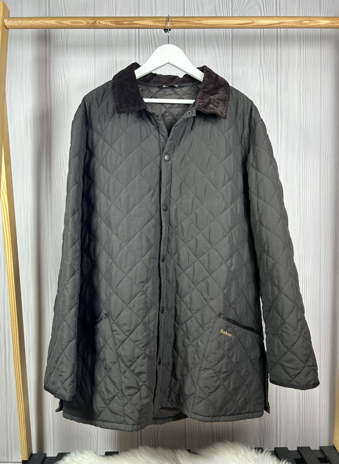 Barbour Barbour Eskdale Quilted Brown Jacket Size XXL MQU0004 BR91 Size US XXL / EU 58 / 5 - 1 Thumbnail
