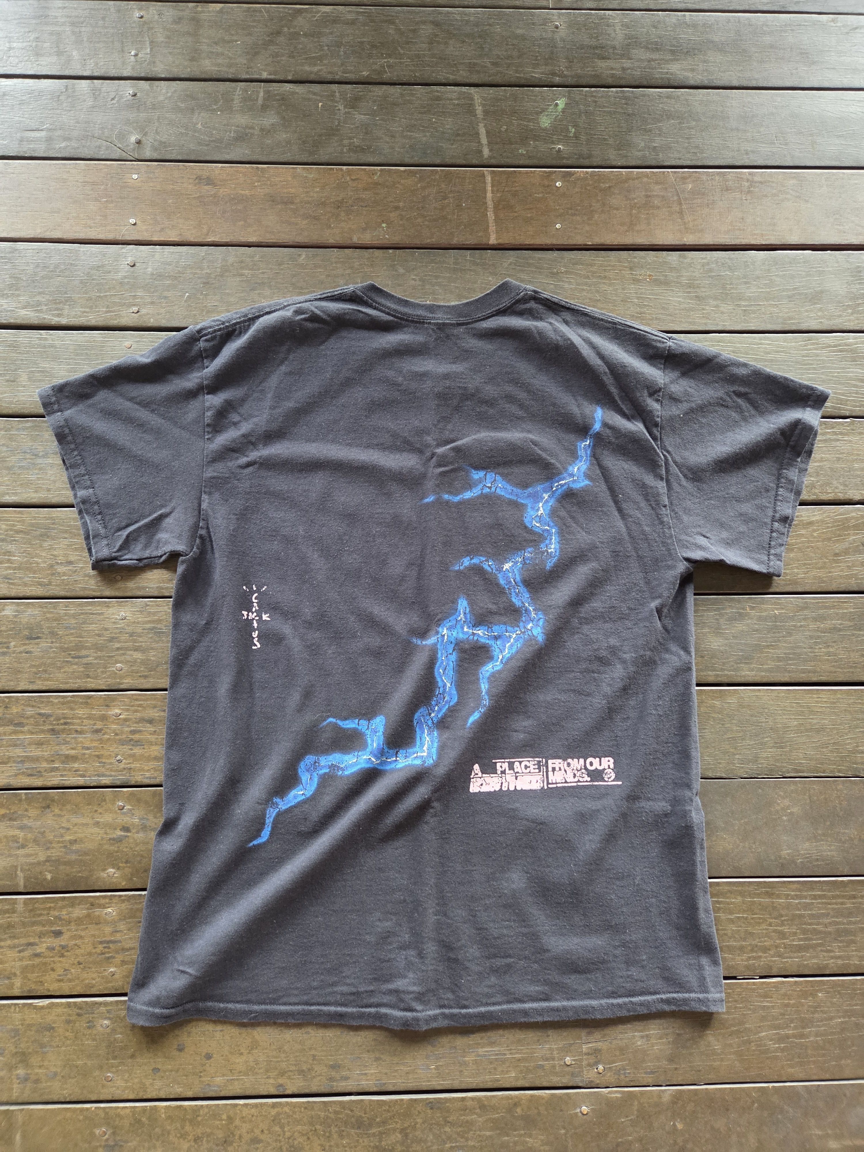 Fragment Design × Jordan Brand × Travis Scott Travis Scott x Fragment Danger Cactus Jack tee shirt Size US M / EU 48-50 / 2 - 12 Thumbnail