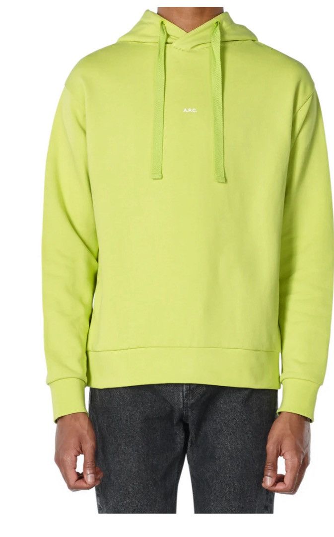 A.P.C. Larry Logo Cotton Hoodie