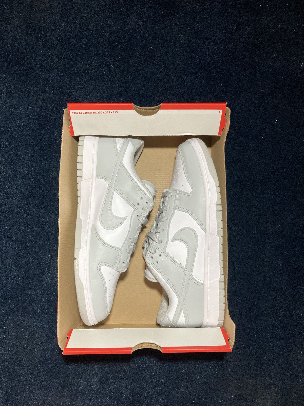 Nike Nike dunk low grey fog Size US 10 / EU 43 - 14 Thumbnail