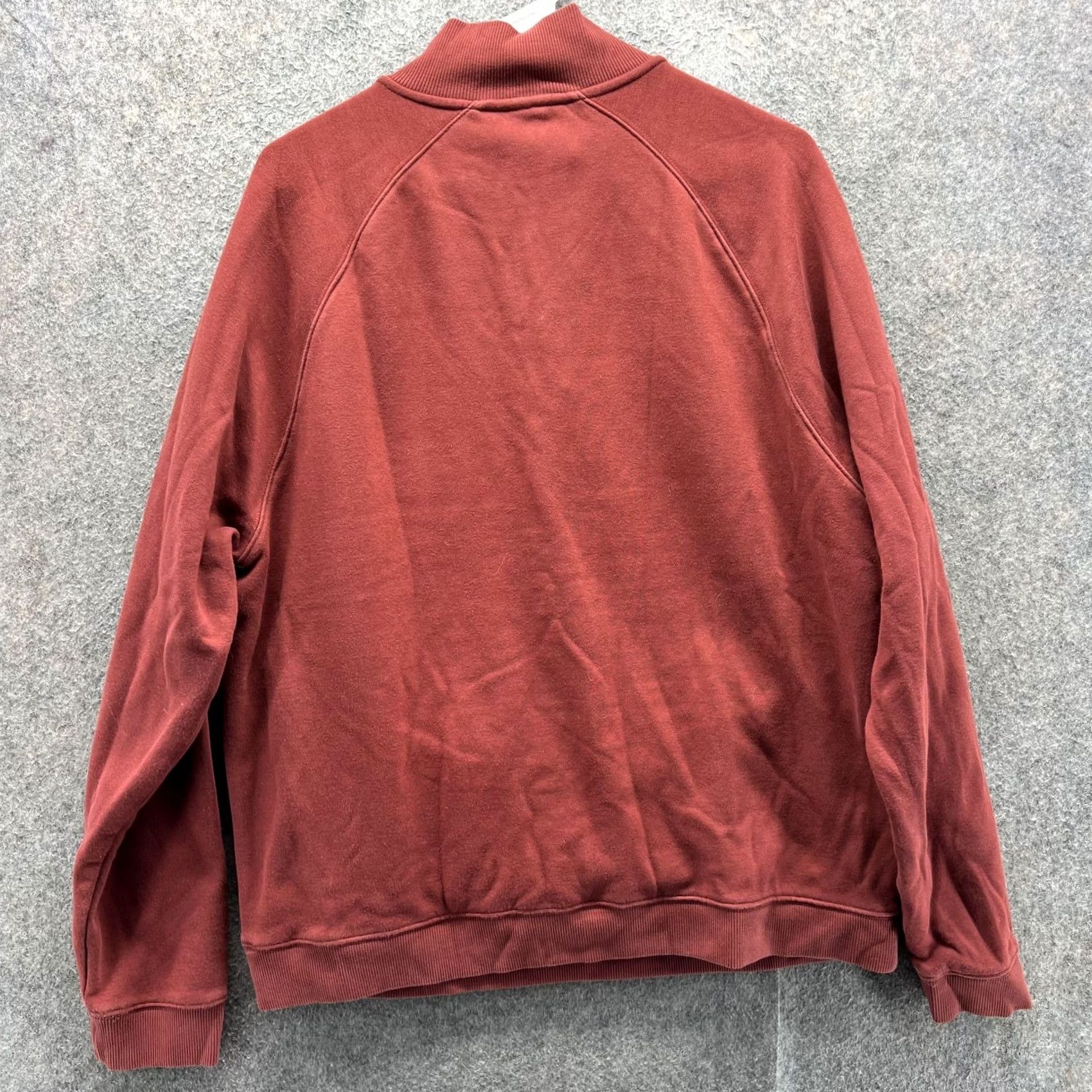 Fabletics Fabletics Sweatshirt Mens XL Red 1/4 Zip Mock Neck Fleece Pullover Stretch Size US XL / EU 56 / 4 - 7 Thumbnail