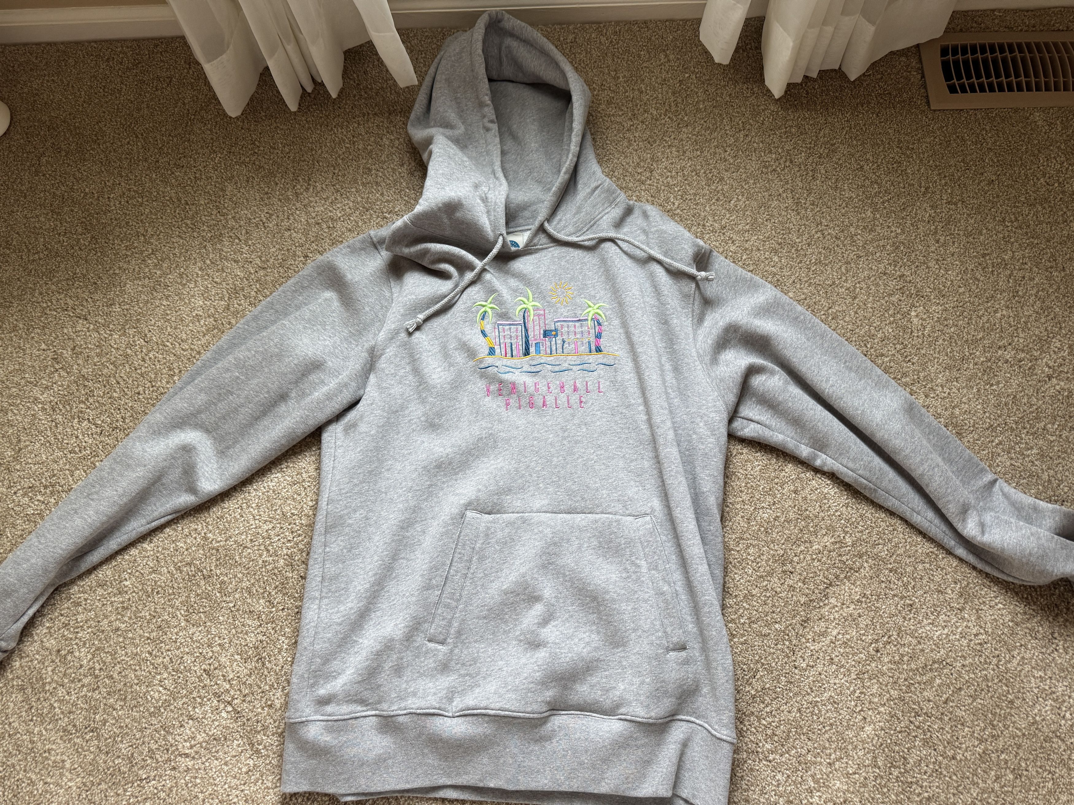Pigalle Pigalle Paris Rare Venice Ball Hoodie XL Size US XL / EU 56 / 4 - 3 Thumbnail