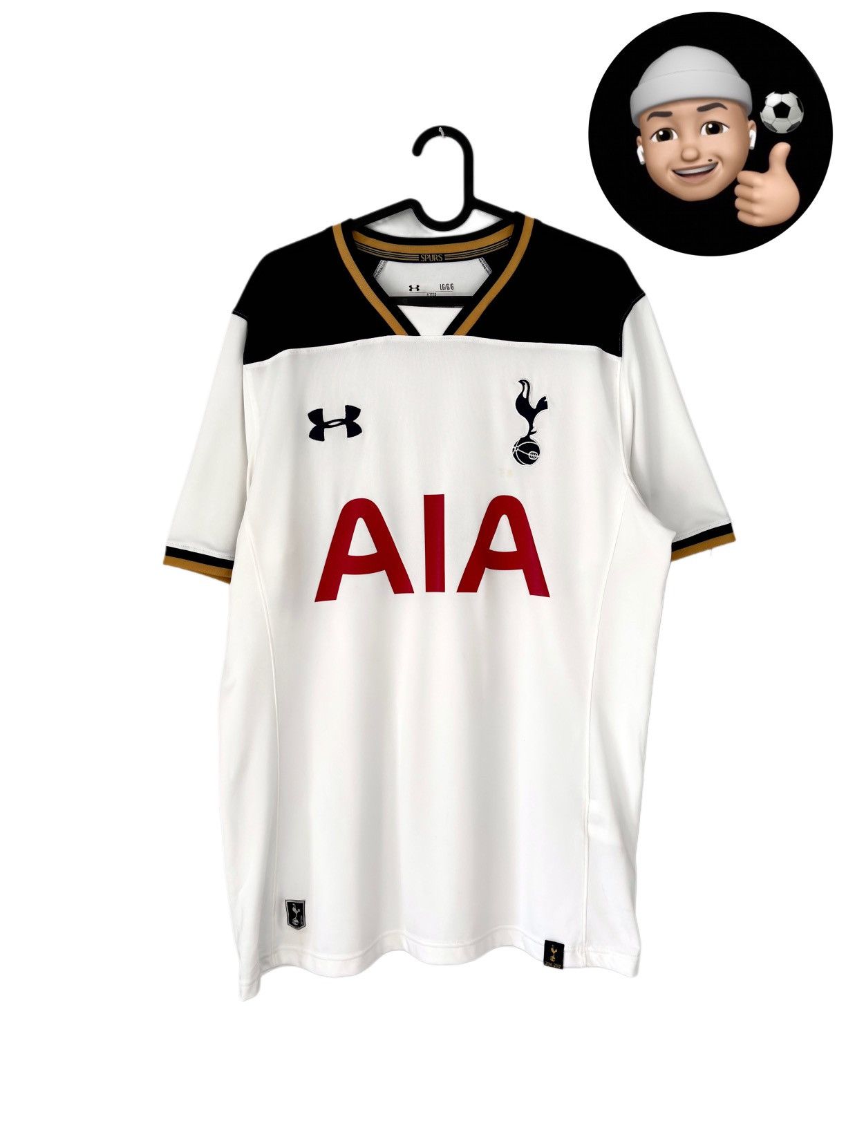 Puma 2016 2017 Tottenham Hotspur Home Kit Puma Soccer Jersey Away Size US L / EU 52-54 / 3 - 1 Thumbnail