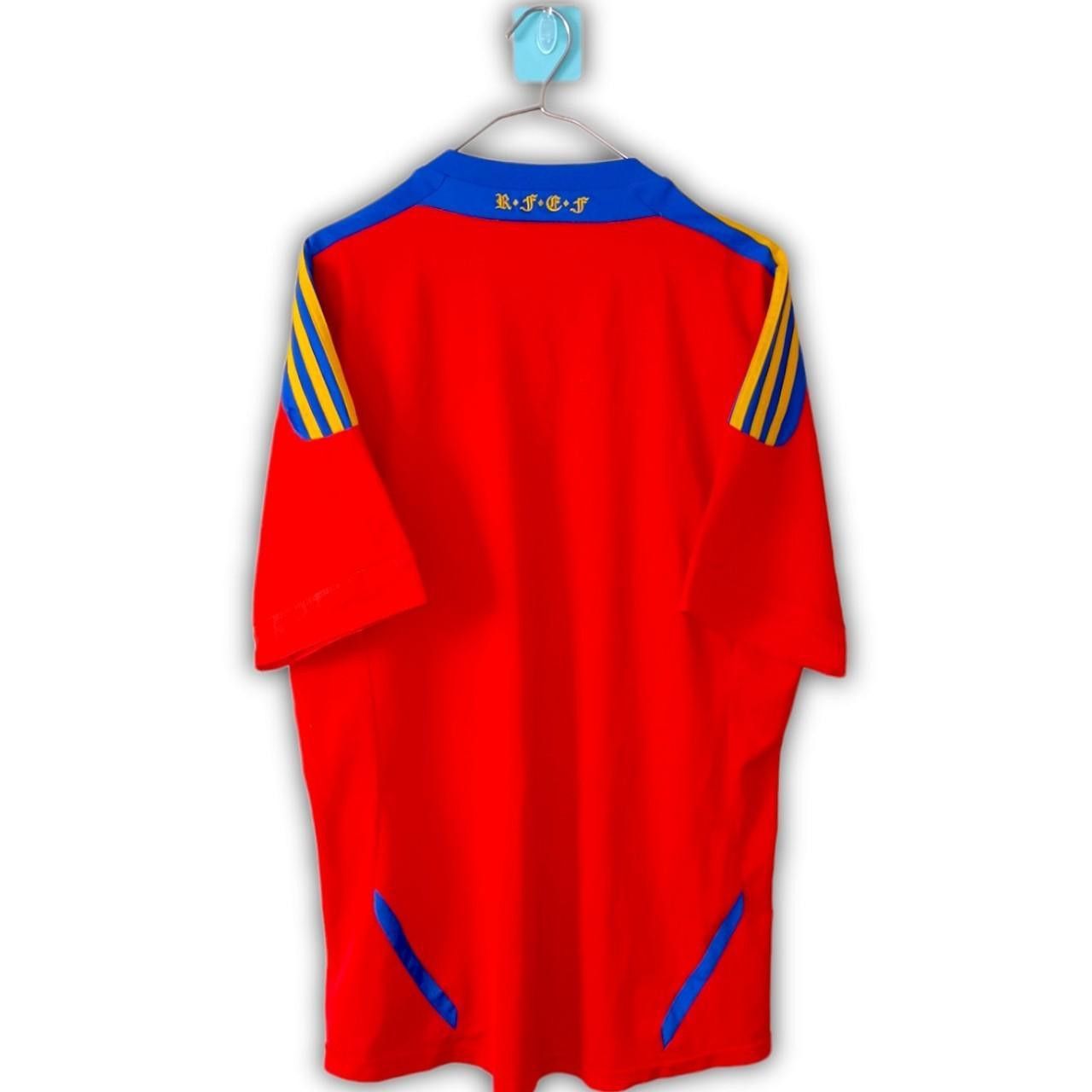Adidas Spain 2011 2012 Euro Home Shirt Jersey international Size US L / EU 52-54 / 3 - 2 Thumbnail