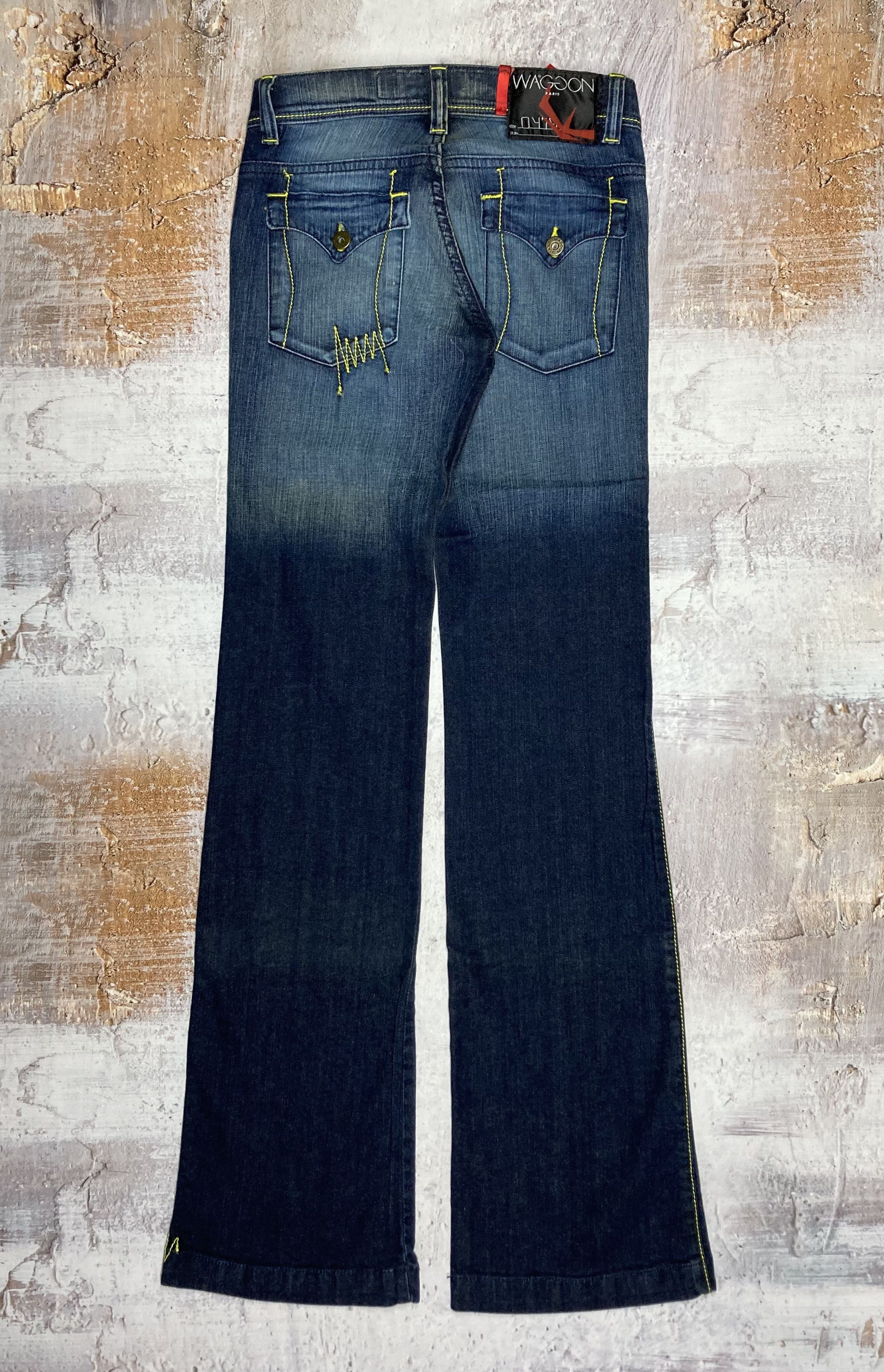 Japanese Brand Vintage Flared Jeans Women’s Size 26 Size 26" / US 2 / IT 38 - 8 Thumbnail