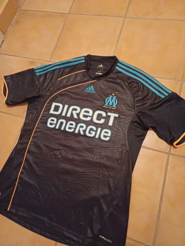 Adidas Adidas Olympique Marseille 2009-10 number three shirt Size US L / EU 52-54 / 3 - 3 Thumbnail