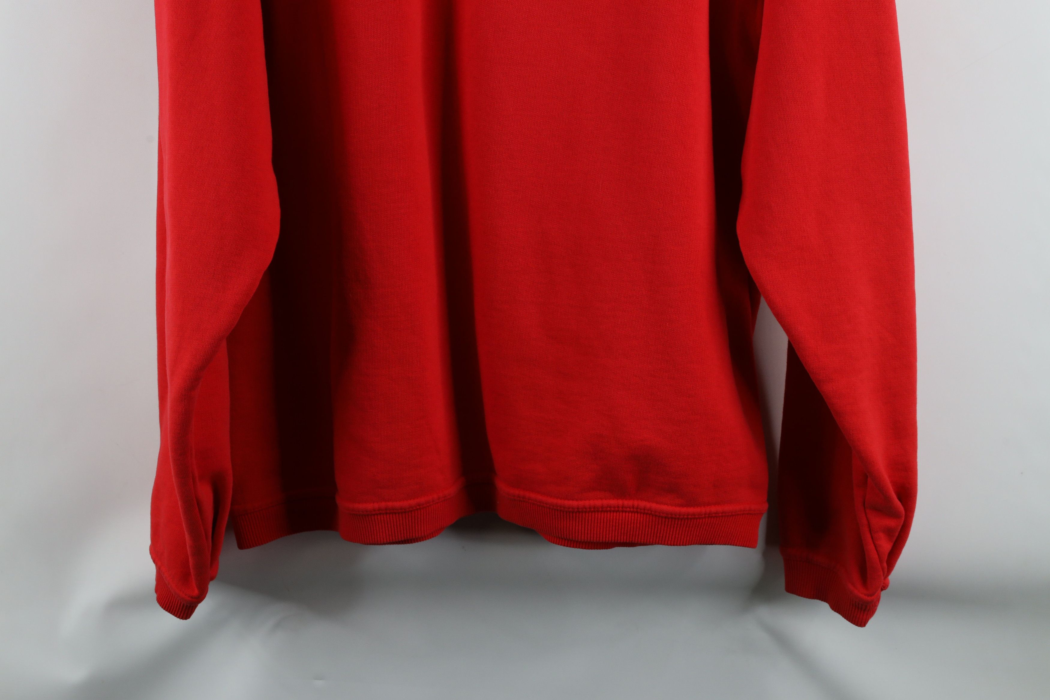 Vintage Vintage 90s Bloomingdales Spell Out Bloomies Sweatshirt Red Size XXL / US 16-18 / IT 52-54 - 11 Thumbnail
