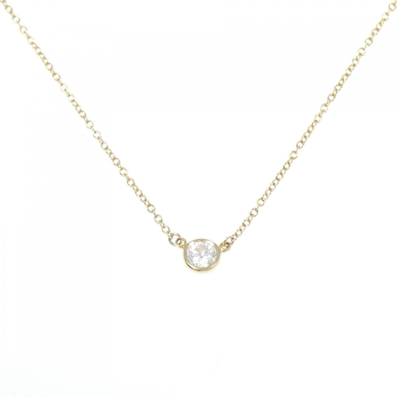 Tiffany & Co. Tiffany & Co. By the Yard Au750 Necklace Crocodile skin Necklace DUTY FREE for USA