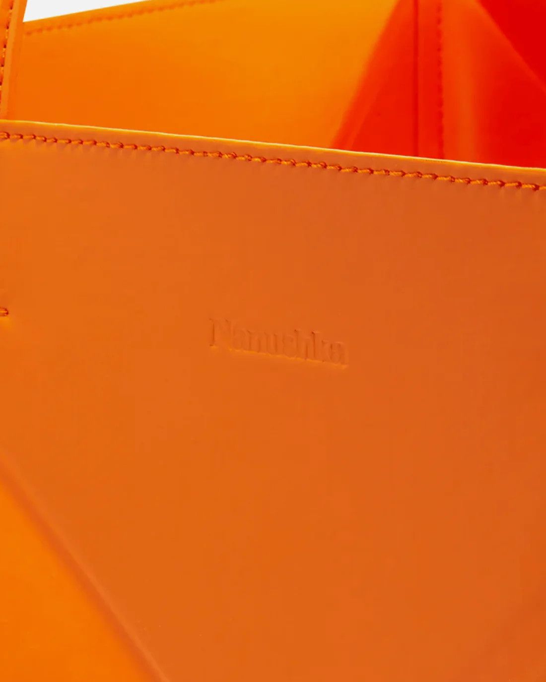 Nanushka o1mle0425 Size: OS / The Origami Tote Bag in Orange Size ONE SIZE - 3 Thumbnail