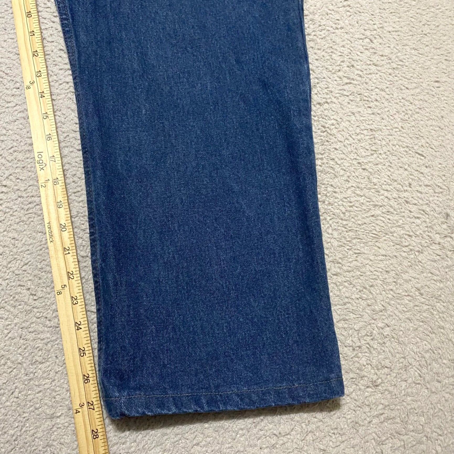 Eddie Bauer Eddie Bauer Jeans Mens sz 42 Blue Denim Straight Leg Dark Wash Classic Fit Size US 38 / EU 54 - 3 Thumbnail