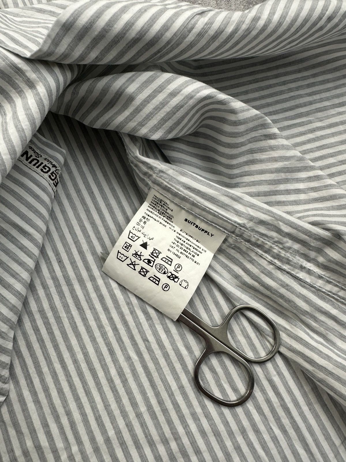 Suitsupply Luxury Suitsupply Shirt Button Up Slim Fit Striped Old Money Size US M / EU 48-50 / 2 - 13 Thumbnail