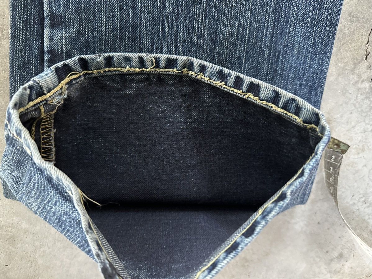 If Six Was Nine Flare Jeans Lee Riders Bootcut Denim Jeans Size US 31 - 14 Thumbnail