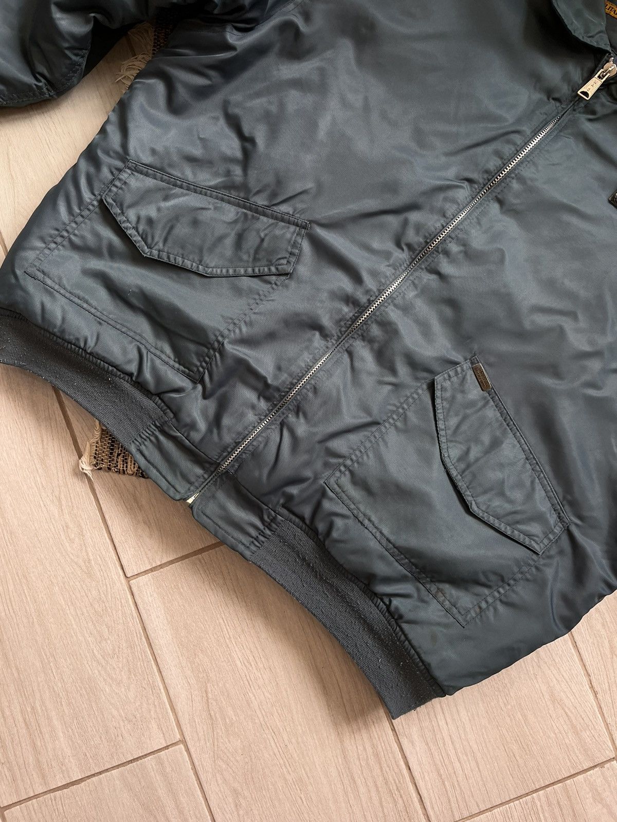 Schott × Vintage Vintage Schott NYC Bomber jacket MA-2 flyer military Size US XXL / EU 58 / 5 - 5 Thumbnail