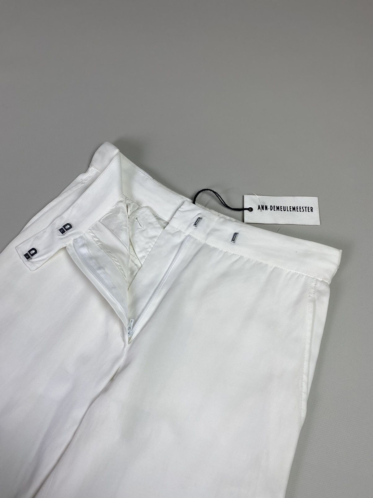 Ann Demeulemeester Ann Demeulemeester ladies wide leg dress pants trousers Size 24" / US 00 / IT 34 - 14 Thumbnail