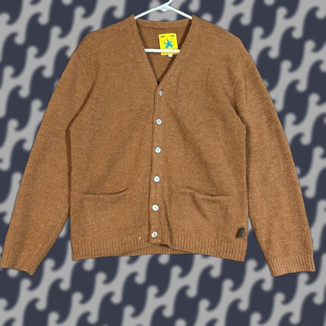 UNIF UNIF Express Yourself Brown Button Up Long Sleeve Cardigan Sweater Women XS Cardigan Men Size XS Size XS / US 0-2 / IT 36-38 - 1 Thumbnail