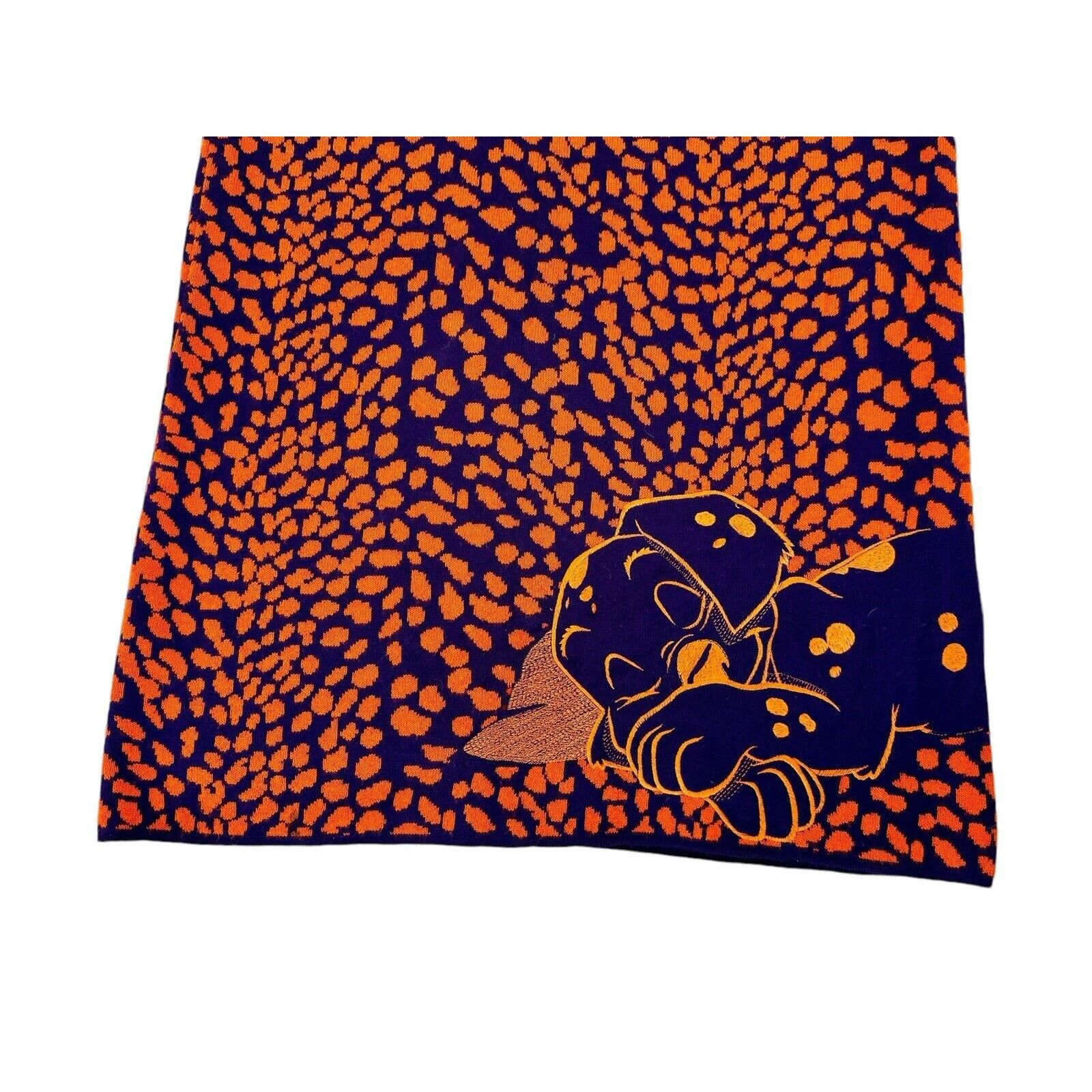 Disney Vintage DISNEY 101 Dalmatian Leopard Skirt 42 Size 42" / US 20 - 3 Thumbnail