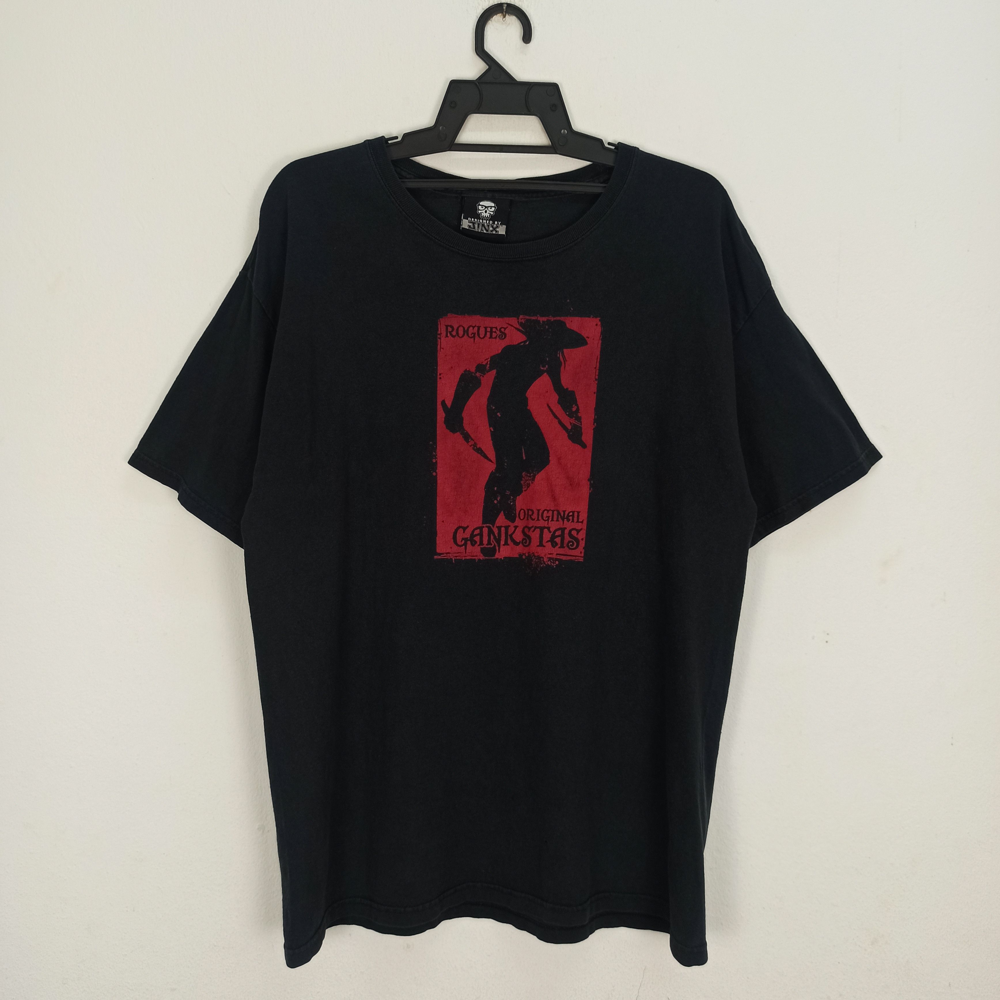 Playstation VINTAGE JINX ROGUES ORIGINAL GANKSTATS PROMO TEES Size US L / EU 52-54 / 3 - 1 Thumbnail