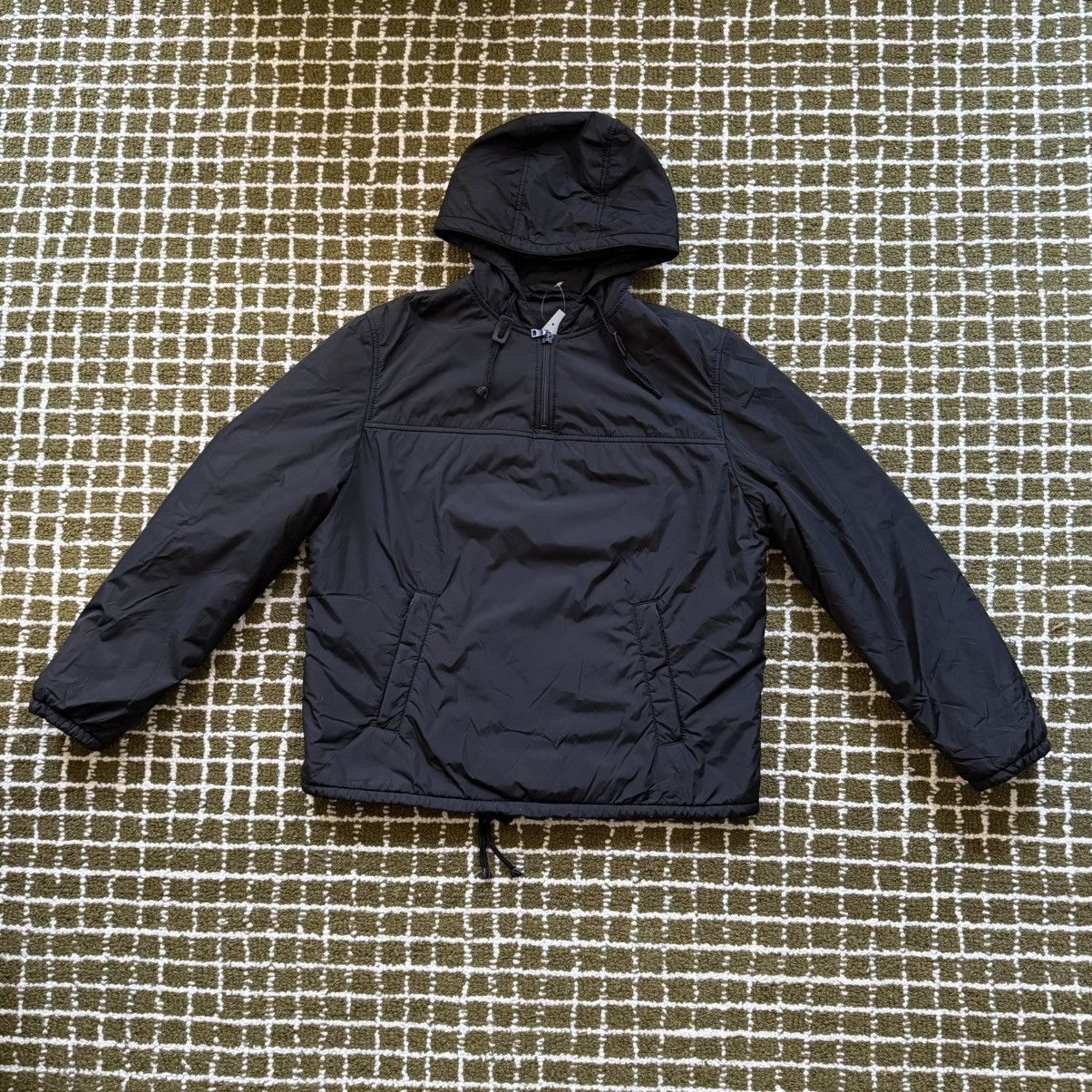 Prada Prada Black Nylon Padded Half-Zip Windbreaker Size US S / EU 44-46 / 1 - 1 Thumbnail