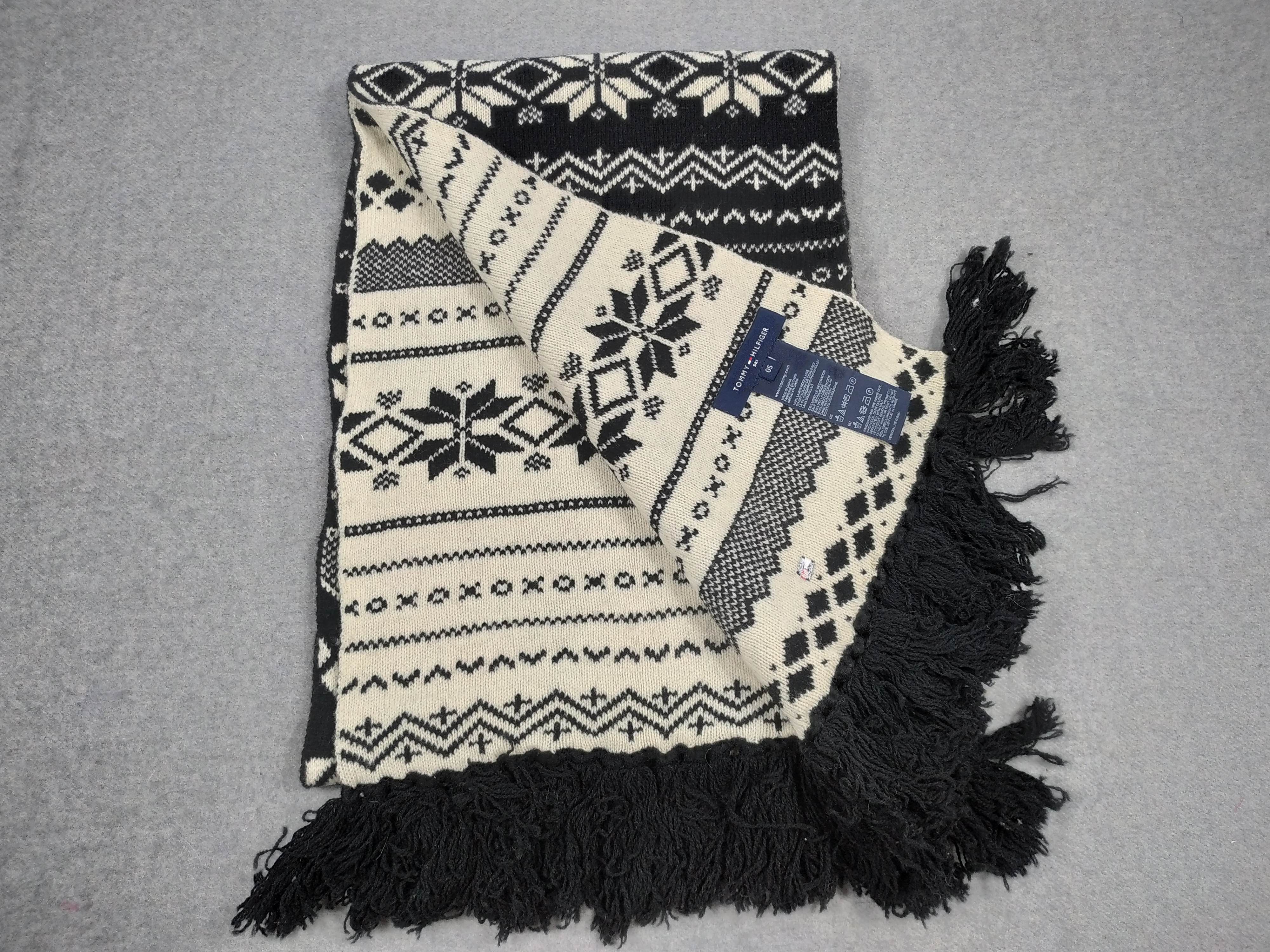 Tommy Hilfiger × Vintage Tommy Hilfiger Scarf / Muffler / Neckwear - WW704 Size ONE SIZE - 3 Thumbnail