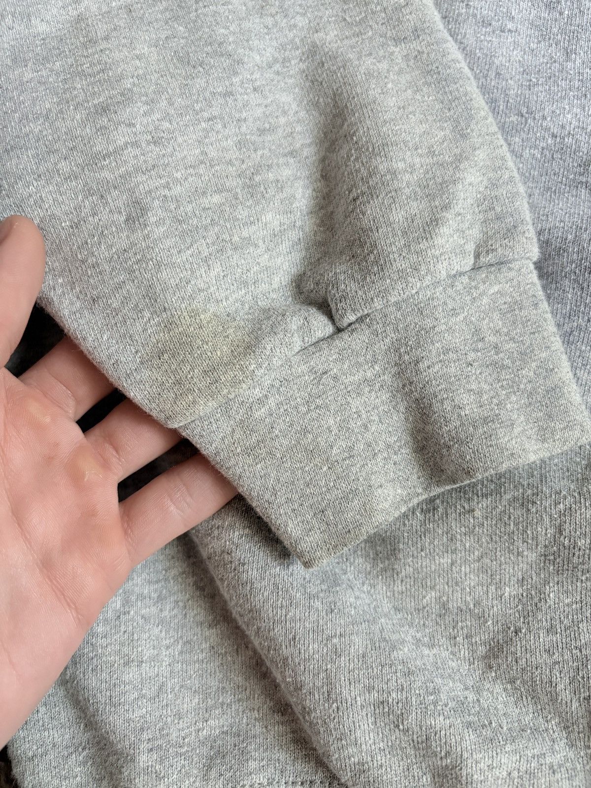 Nike Y2K Nike Swoosh Gray Crewneck Vintage Sweatshirt Made In USA Size US L / EU 52-54 / 3 - 10 Thumbnail