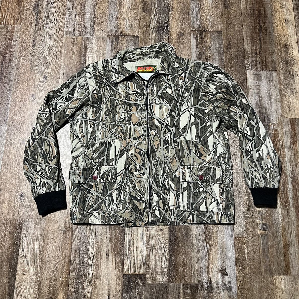 Vintage Vintage Brush Camo bomber Jacket Size US L / EU 52-54 / 3 - 1 Thumbnail
