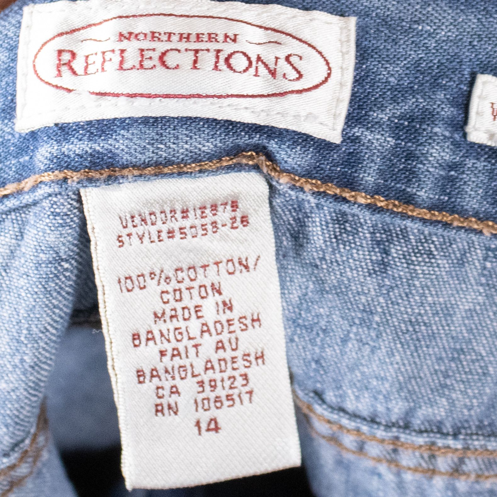 Northern Reflections Y2K 2000's Crazy Midwash Baggy Fit Capris Shorts Size US 34 / EU 50 - 9 Thumbnail