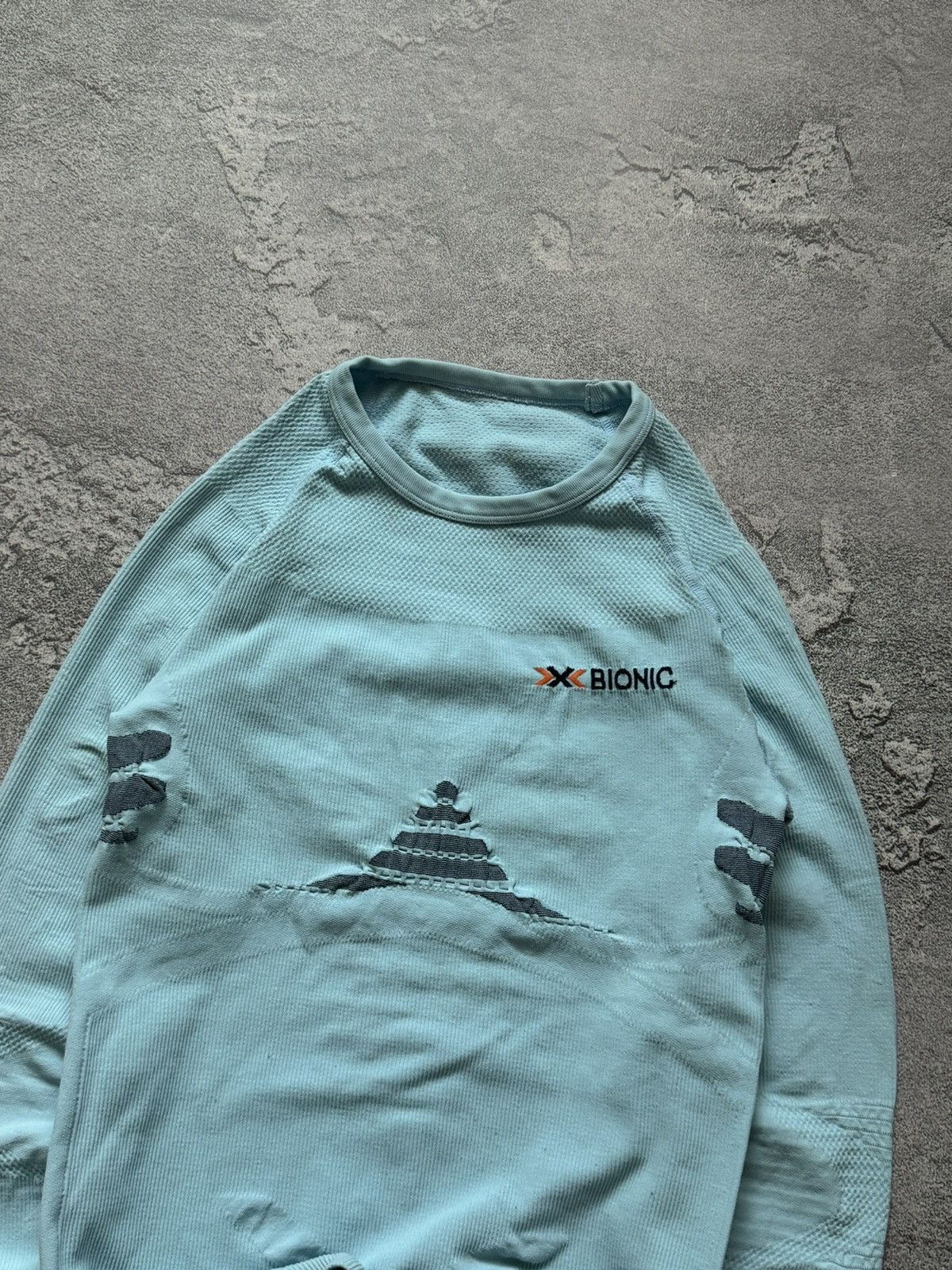 Icebreaker X-Bionic L/XL Wmns blue long sleeve top Termo compression Size L / US 10 / IT 46 - 2 Thumbnail