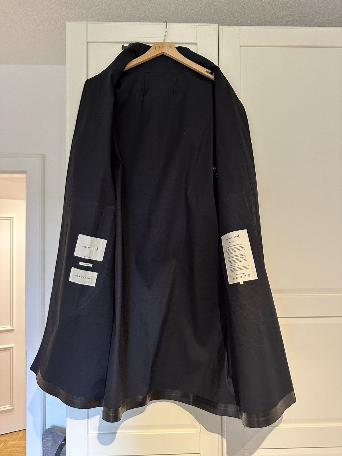 1017 ALYX 9SM Bonded Cotton High Neck Coat, Size L Size US L / EU 52-54 / 3 - 4 Thumbnail