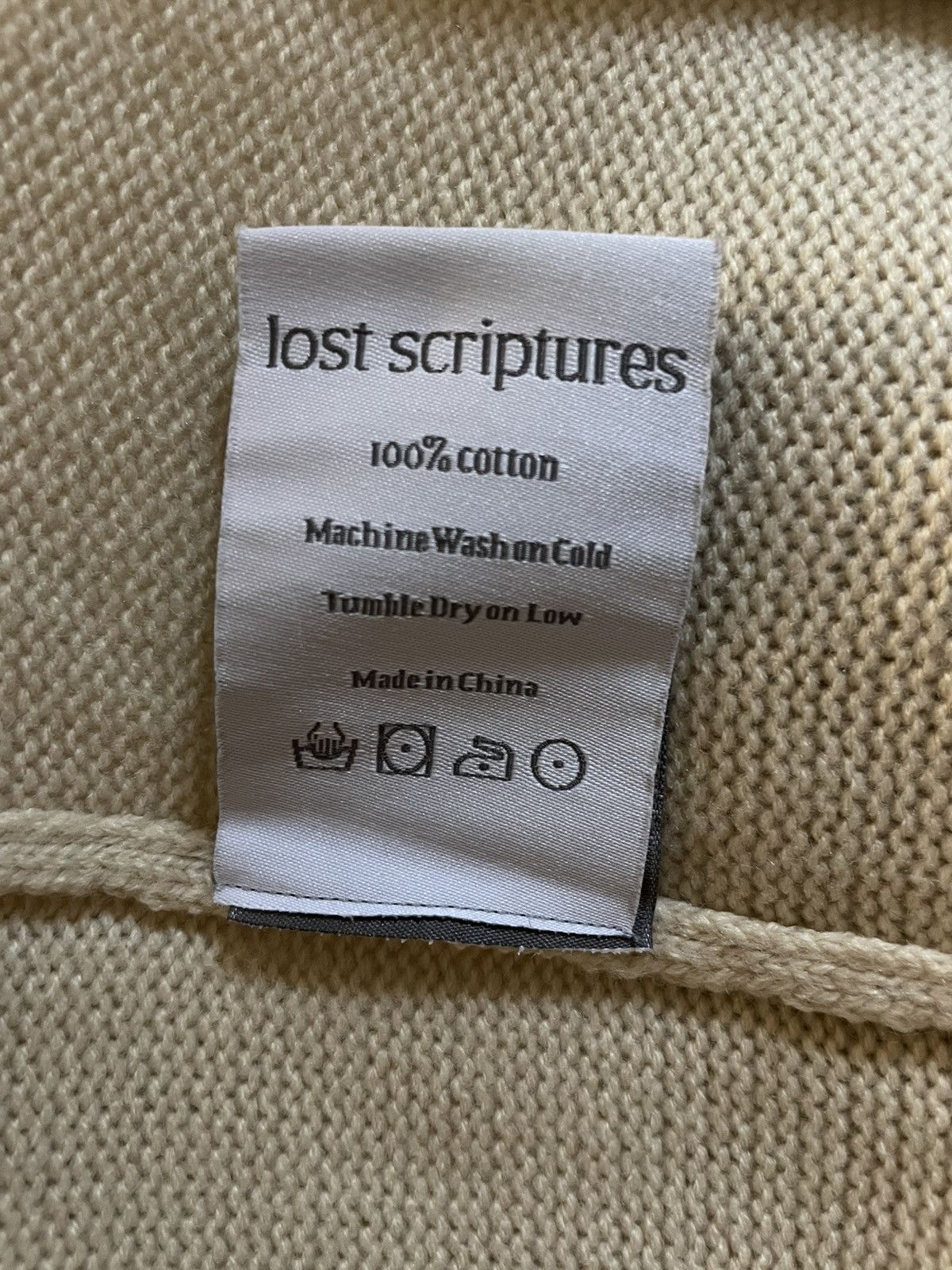 Designer × Japanese Brand Lost scriptures sweater Size US XL / EU 56 / 4 - 5 Thumbnail