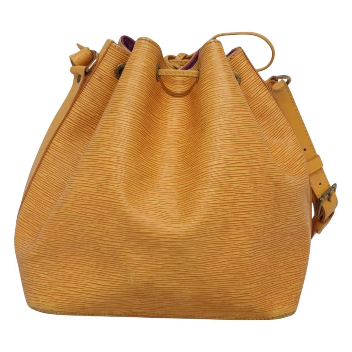 Louis Vuitton LOUIS VUITTON Epi Petit Noe Shoulder Bag Yellow M44109 Size ONE SIZE - 2 Thumbnail