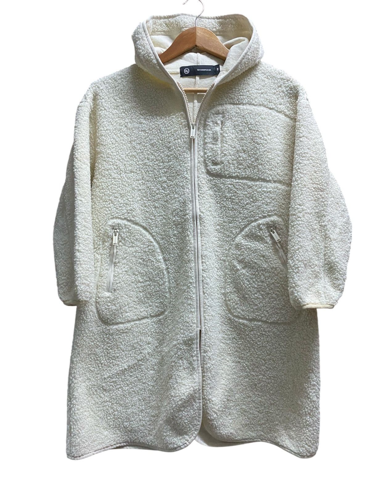 GU × Japanese Brand × Undercover GU x UNDERCOVER Fleece Hoodie Size M / US 6-8 / IT 42-44 - 2 Thumbnail