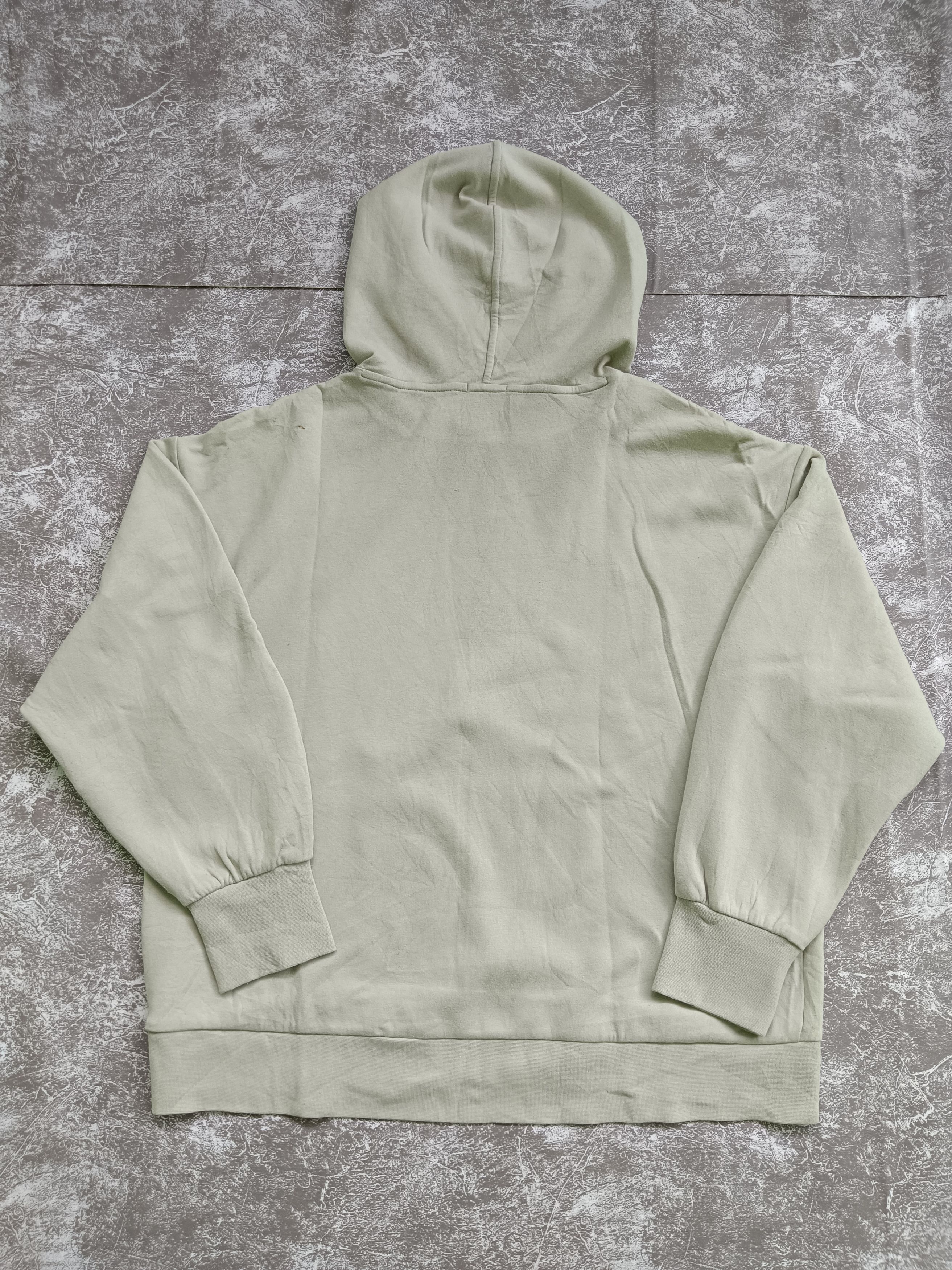 GU × Japanese Brand × Vintage Gu Basic Hoodie Green Sage Size US L / EU 52-54 / 3 - 2 Thumbnail