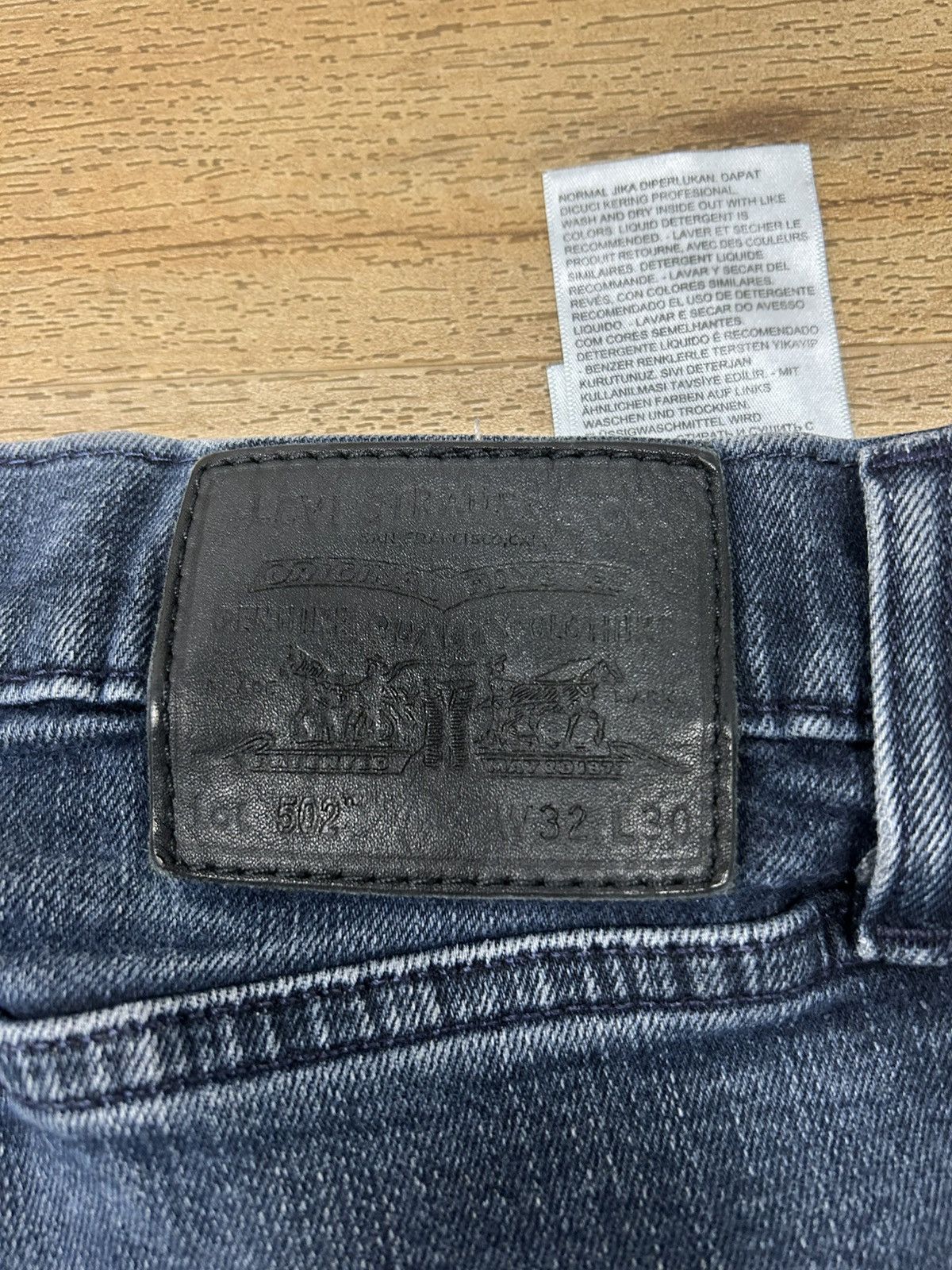Levi's Vintage Clothing Levi's 502 vintage Big E Size US 32 / EU 48 - 4 Thumbnail